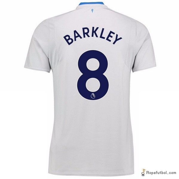 Camiseta Everton Replica Segunda Ropa Barkley 2017/18